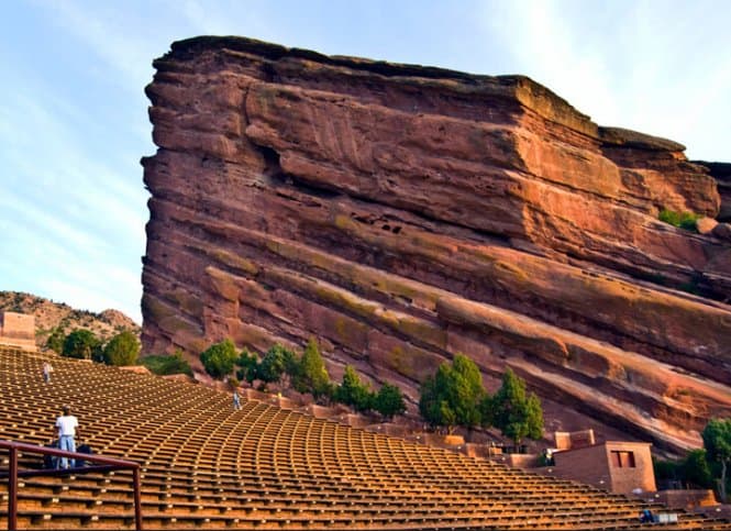 Red Rocks Amphitheatre, Morrison, Colorado.