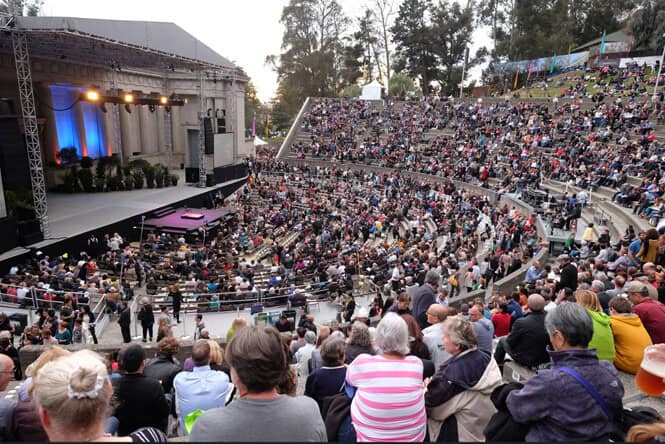 Yo-Yo Ma at the Greek Theater, UC Berkeley.