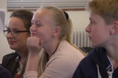 Danish student Signe Nyrup Mogensen at age 14.